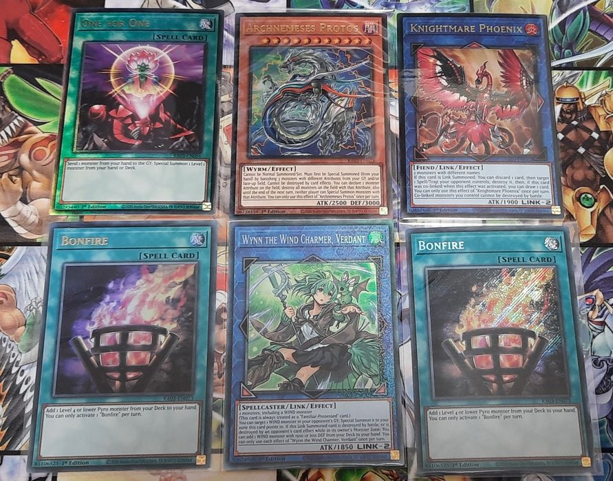 Оригинални Yu-Gi-Oh карти от различни издания !