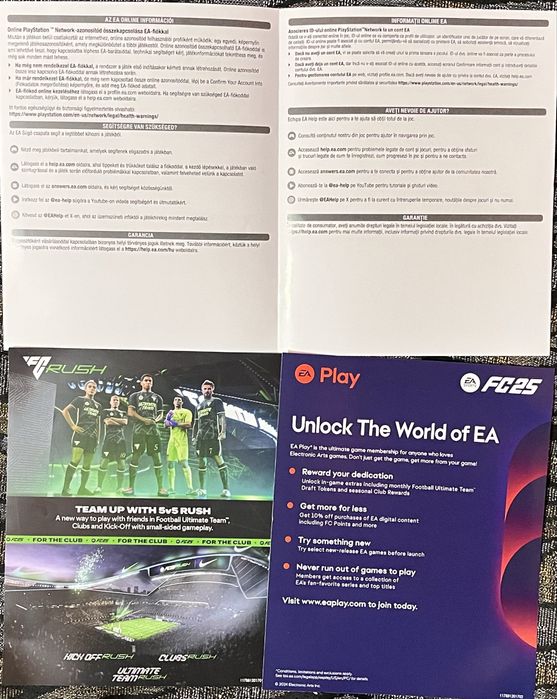 Joc original FC 25 pentru PS5