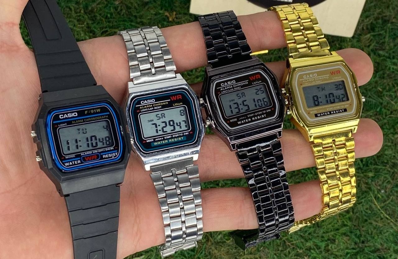 Электронные часы casio