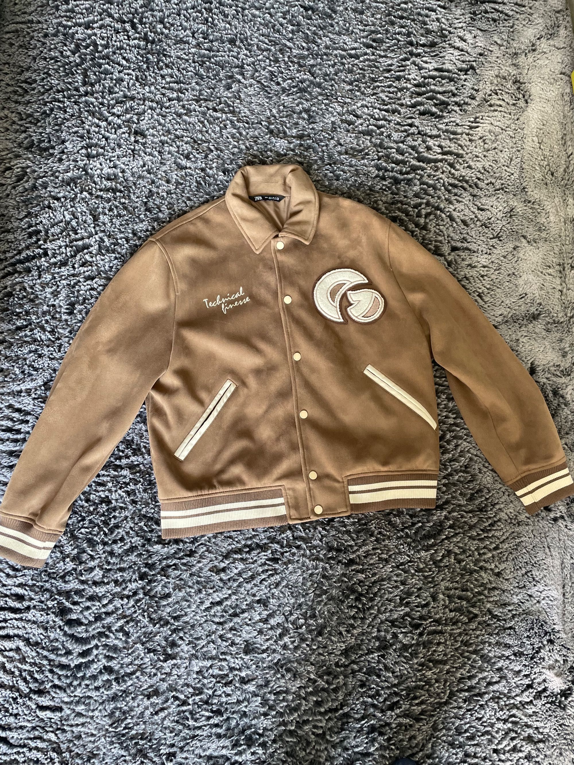 ZARA бомбер велурено яке