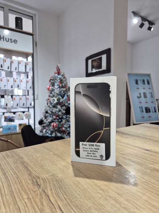 iPhone 16 Pro 256gb Natural Neverlocked/Fact+Garantie