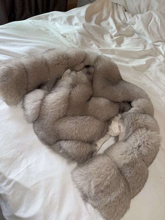 Vand blana naturala vulpe bej/crem