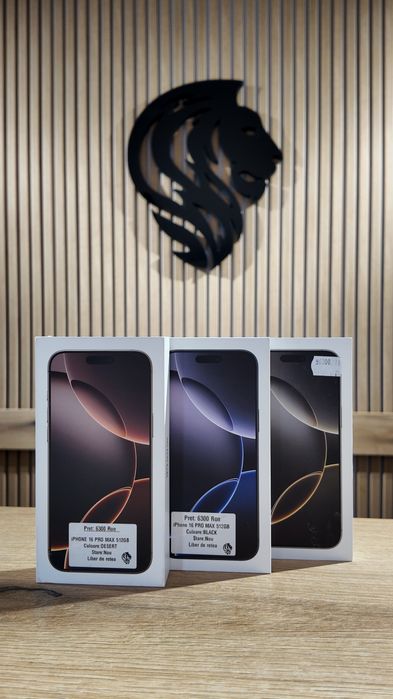 Oferta!! iPhone 16 Pro Max 512gb Desert/Black/Natural Neverlocked/Noi