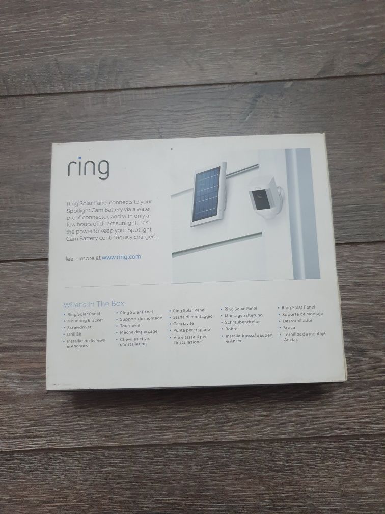 Ring panel solar