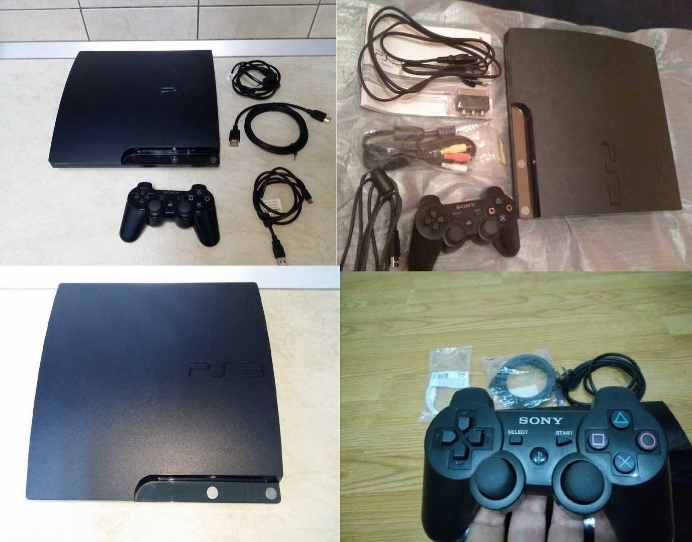 55 jocuri PS3 + Playstation 3 cu GTA V, FIFA 24, Minecraft