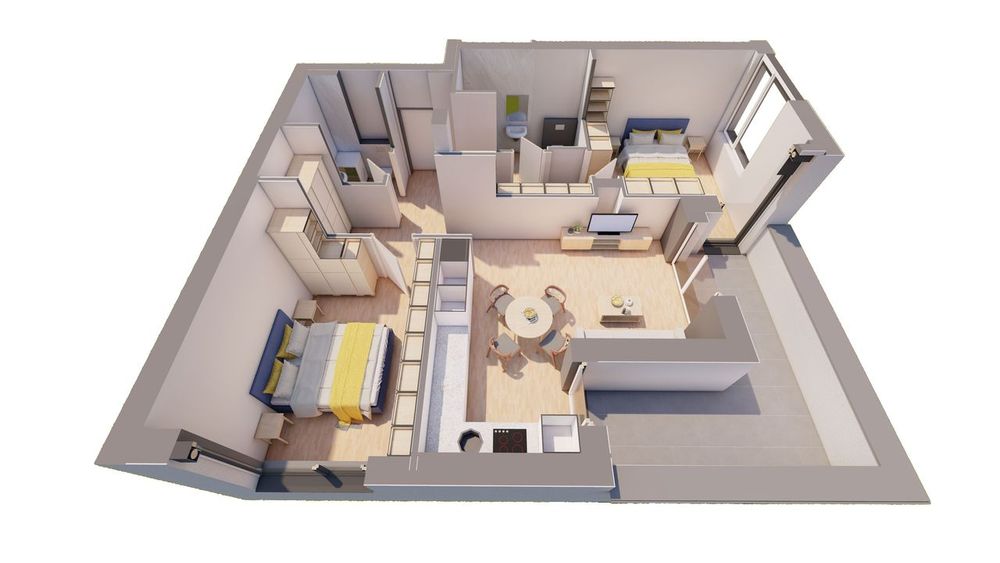 PENTHOUSE ARED cu 3 camere si terasa generoasa Comision 0 TVA INCLUS