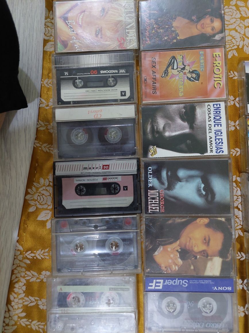 Аудиокассеты конец90х и начало 2000г.