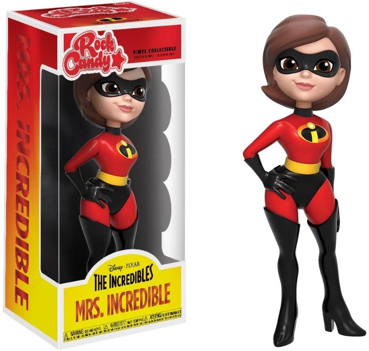 Figurina 15 cm Mrs. Incredible Rock Candy - Collectible - Funko Disney