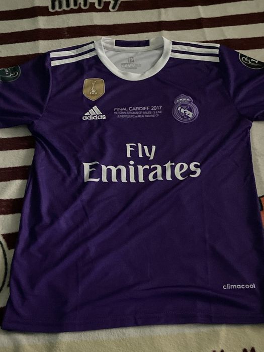 Echipament Real Madrid din finala cardiff 2017