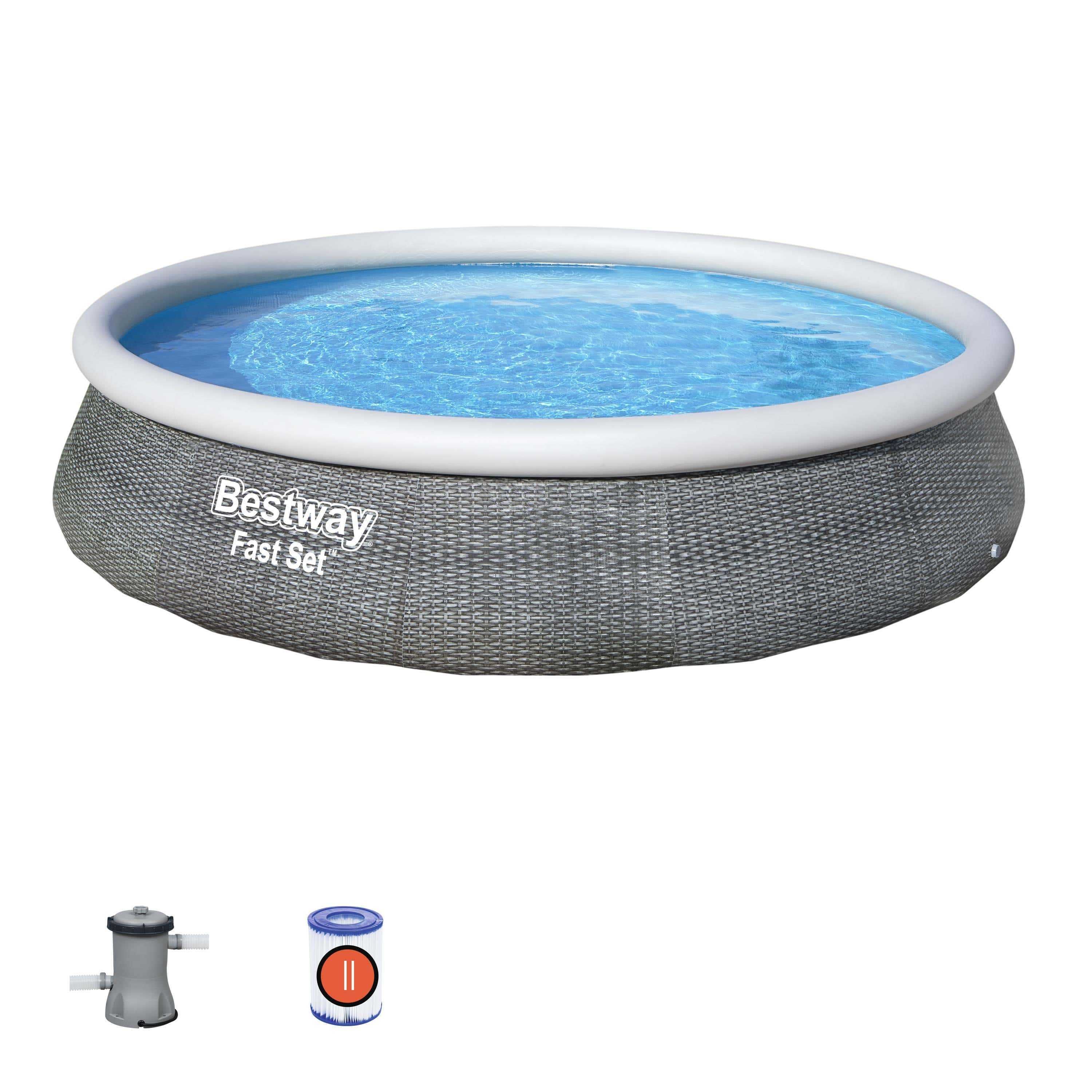 Piscina NOUA Bestway 396 x 84 cm cu pompa si filtru incluse