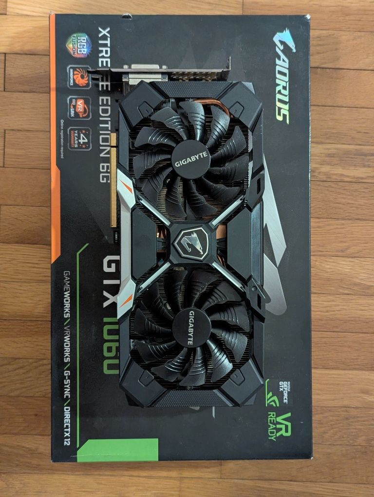 Gigabyte GTX 1060 6GB видеокарта