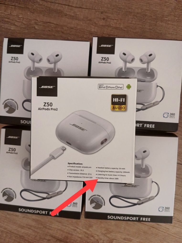 BOSE Z50 Airpods pro2
