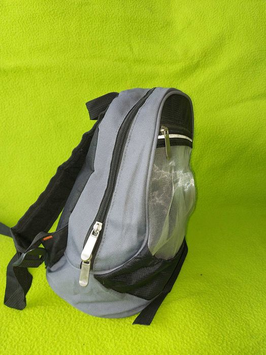 Ghiozdan pentru gradinita baieti / fetite, 3-11 ani, gri, 34x 24  x 17