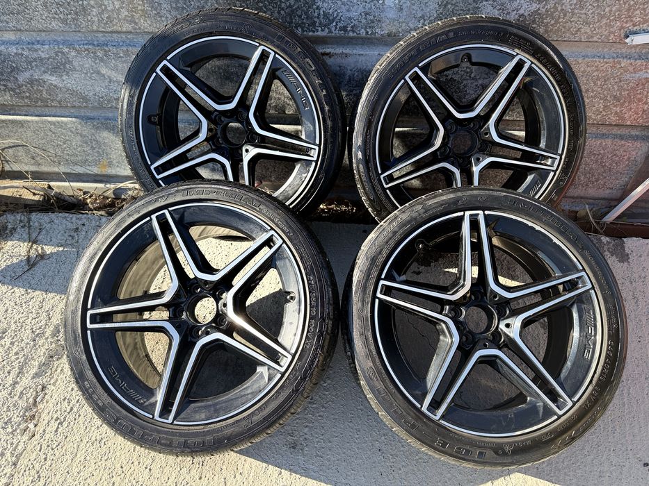 Оригинални AMG джанти с гуми за Мерцедес 19 цола