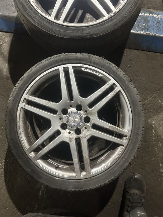 SET ROTI R18 AMG ORIGINALE jante +anvelope Mercedes w204 w212 W218 ETC