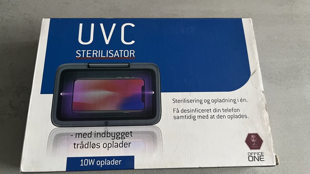 Sterilizator UV , dezinfectant telefone Nou la cutie