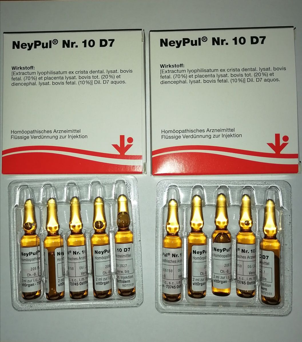 Neypul nr10 D7 - tratament homeopat paradontoza