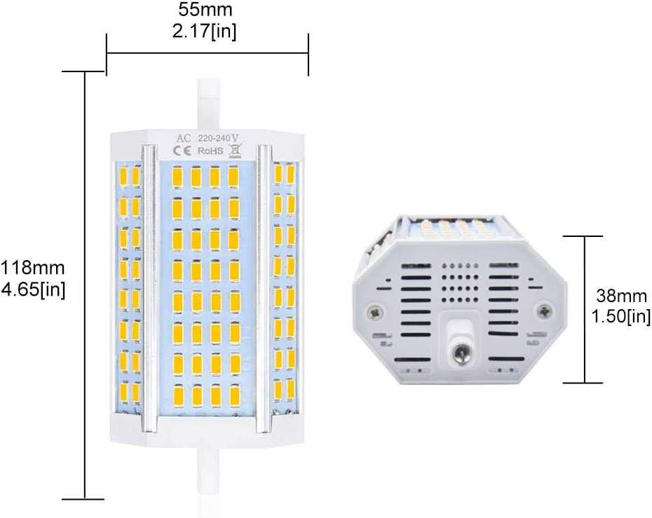 Енергоспестяваща LED крушка 30W R7S/=300W/, Klarlight 30 W R7S 118 mm