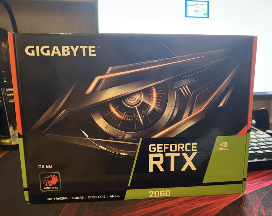 Видеокарта GIGABYTE GeForce RTX 2060 6gb