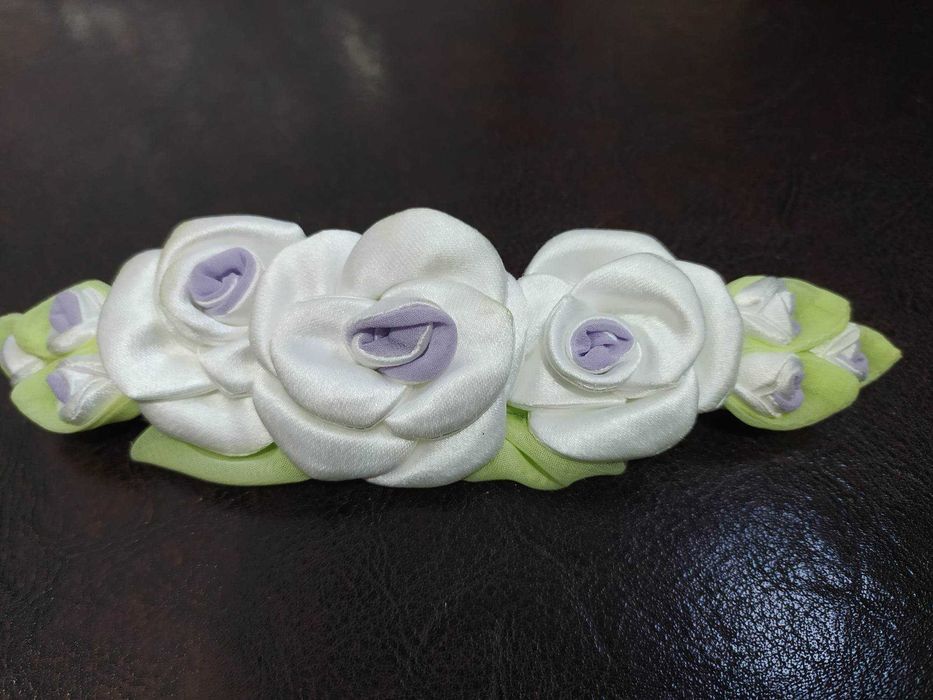 Rochie de mireasa flori fantezie