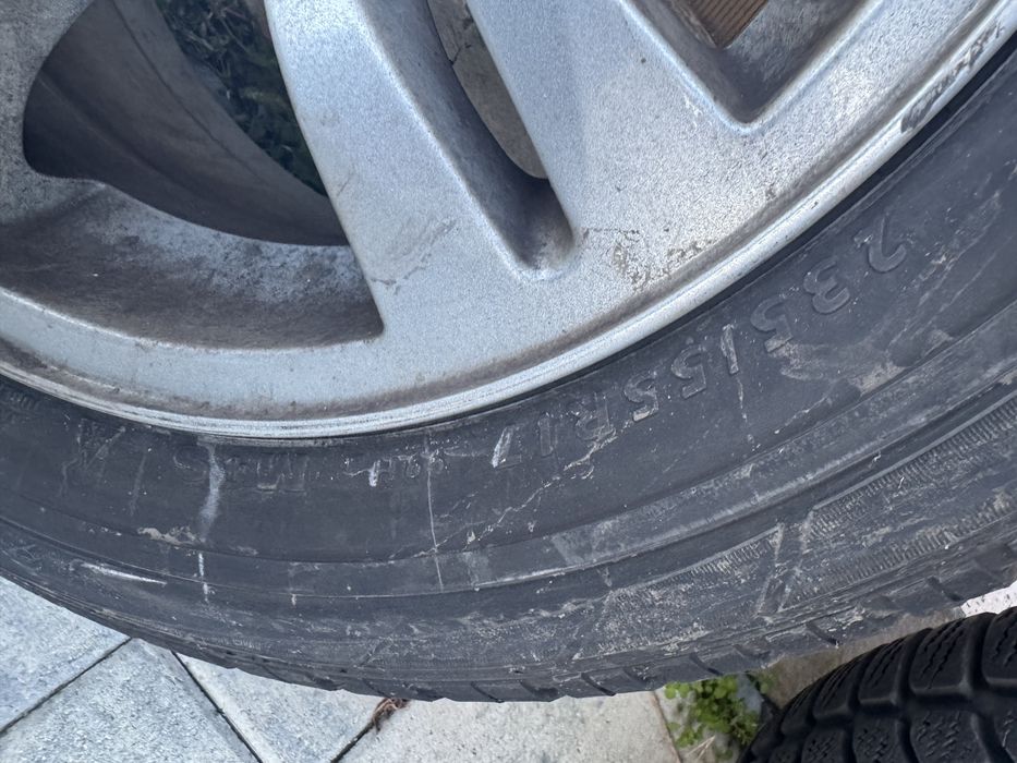 Set jante BMW X3 cu anv iarna Dunlop 235/55/R17