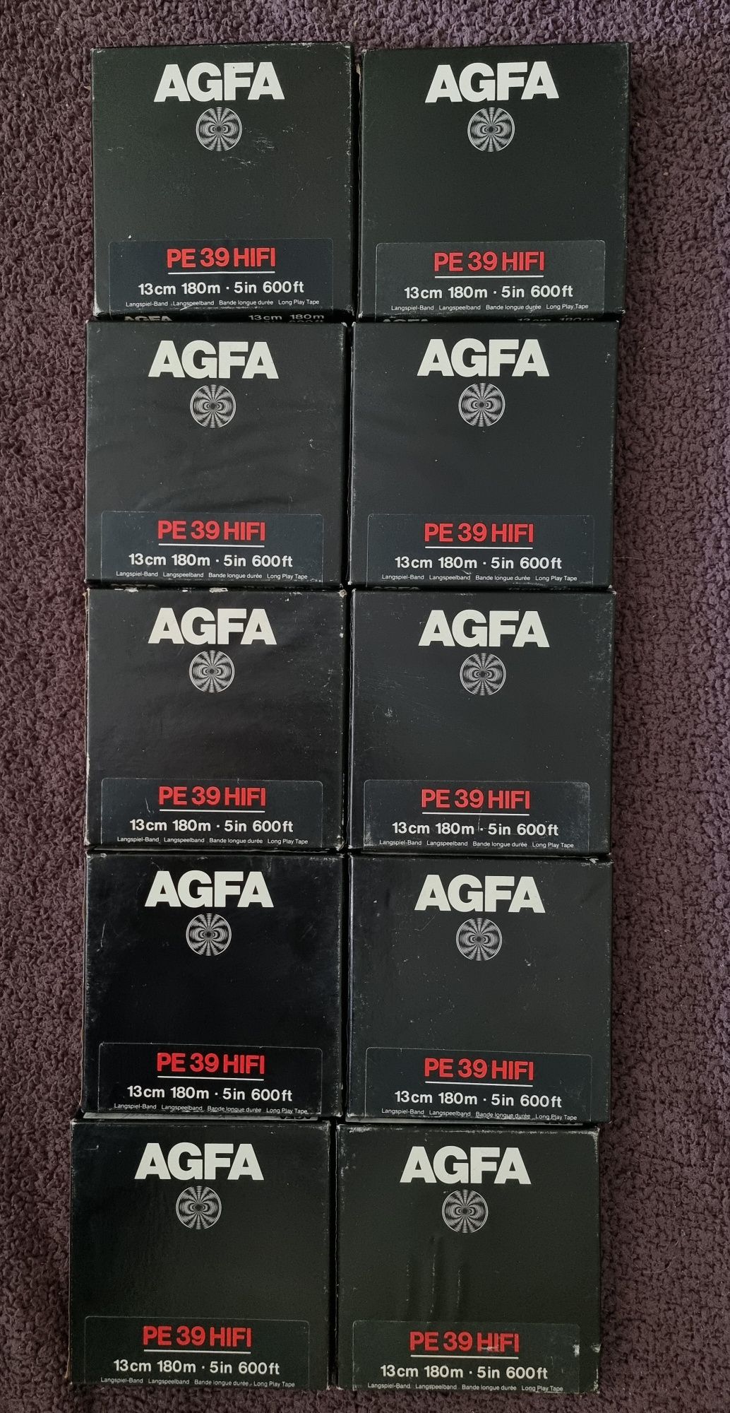 Магнетофонни ролки AGFA PE 39 HiFi