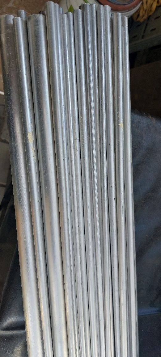 Țeavă aluminiu 7, 10, 22 mm lungime 150 cm