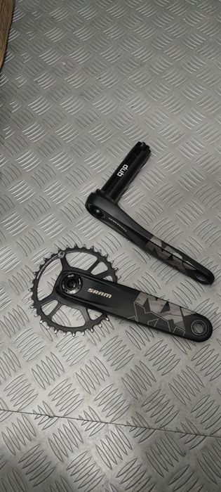 Курбели Sram NX EAGLE DUB 32T черен