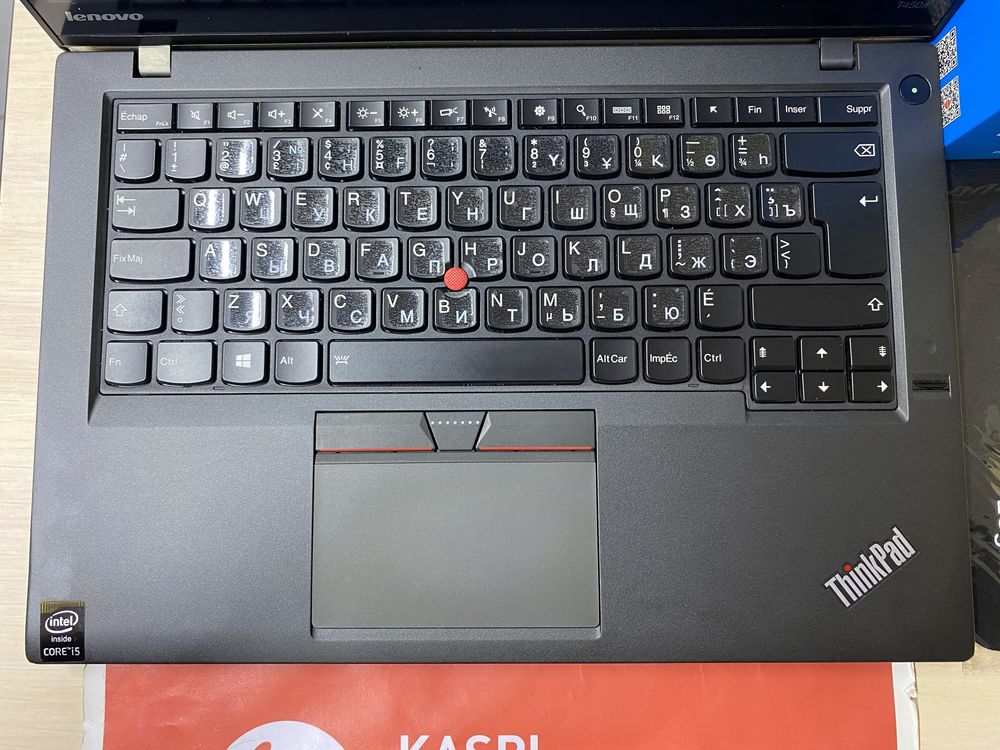 Lenovo ThinkPad Core i5-5 SSD 256гб Озу 8гб 4 Ядро ценсырный экран