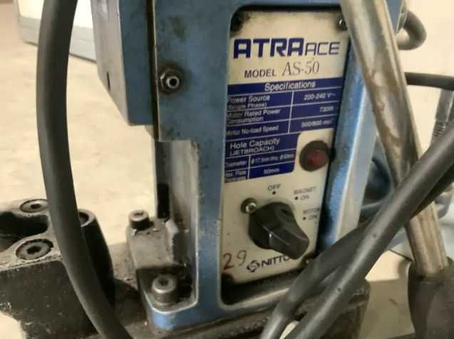 Masini de gaurit cu talpa magnetica Atra ace  AS-50 ,  si BUX Fein