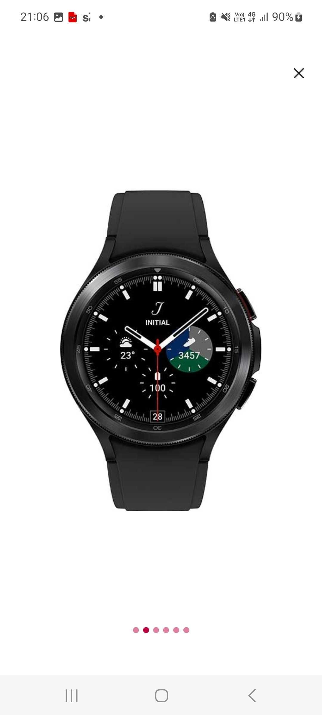 Smartwatch Samaung Galaxy clasic 4, 44mm