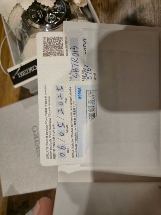 Часовник SEIKO (чисто нов с гаранция)!