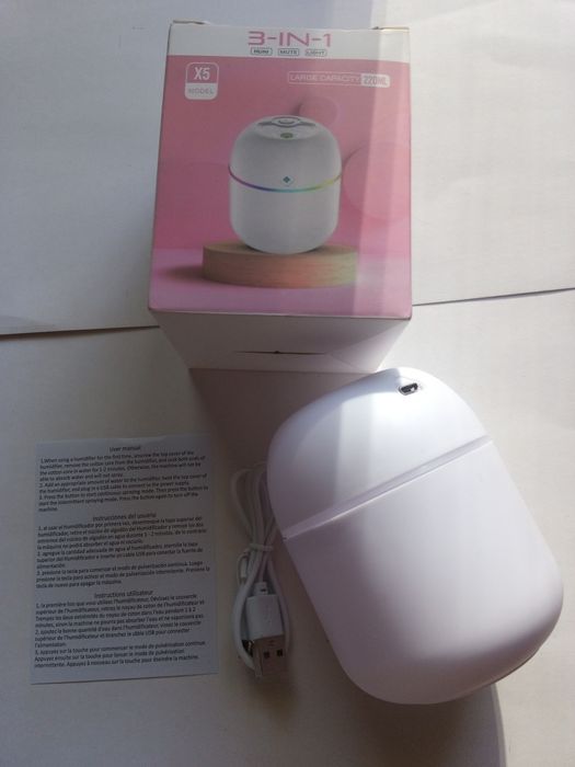 Нов овлажнител в бяло