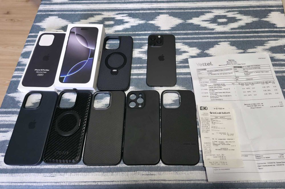 КАТО НОВ - Iphone 16 pro max 512 Гаранция до края на 2027