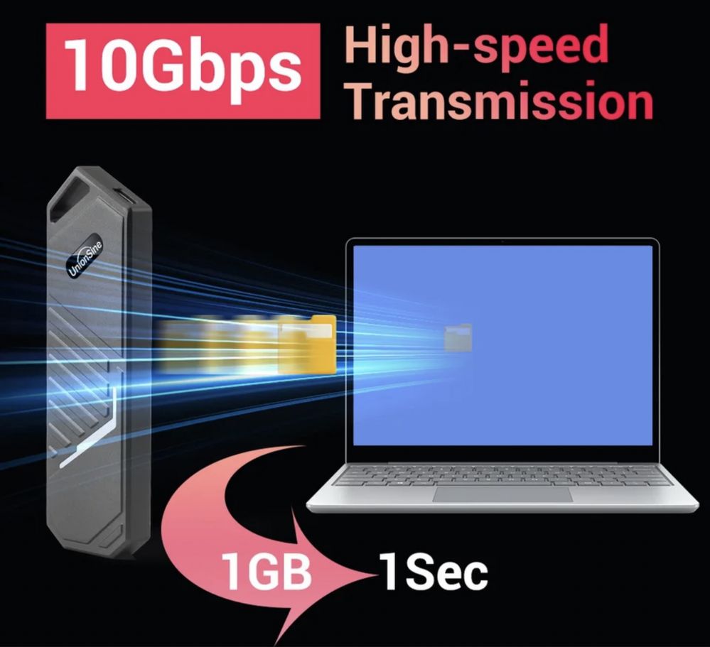 Rack SSD , RGB, Nvme 10GB , Usb-C, enclosure, Sata, Ngff dual protocol