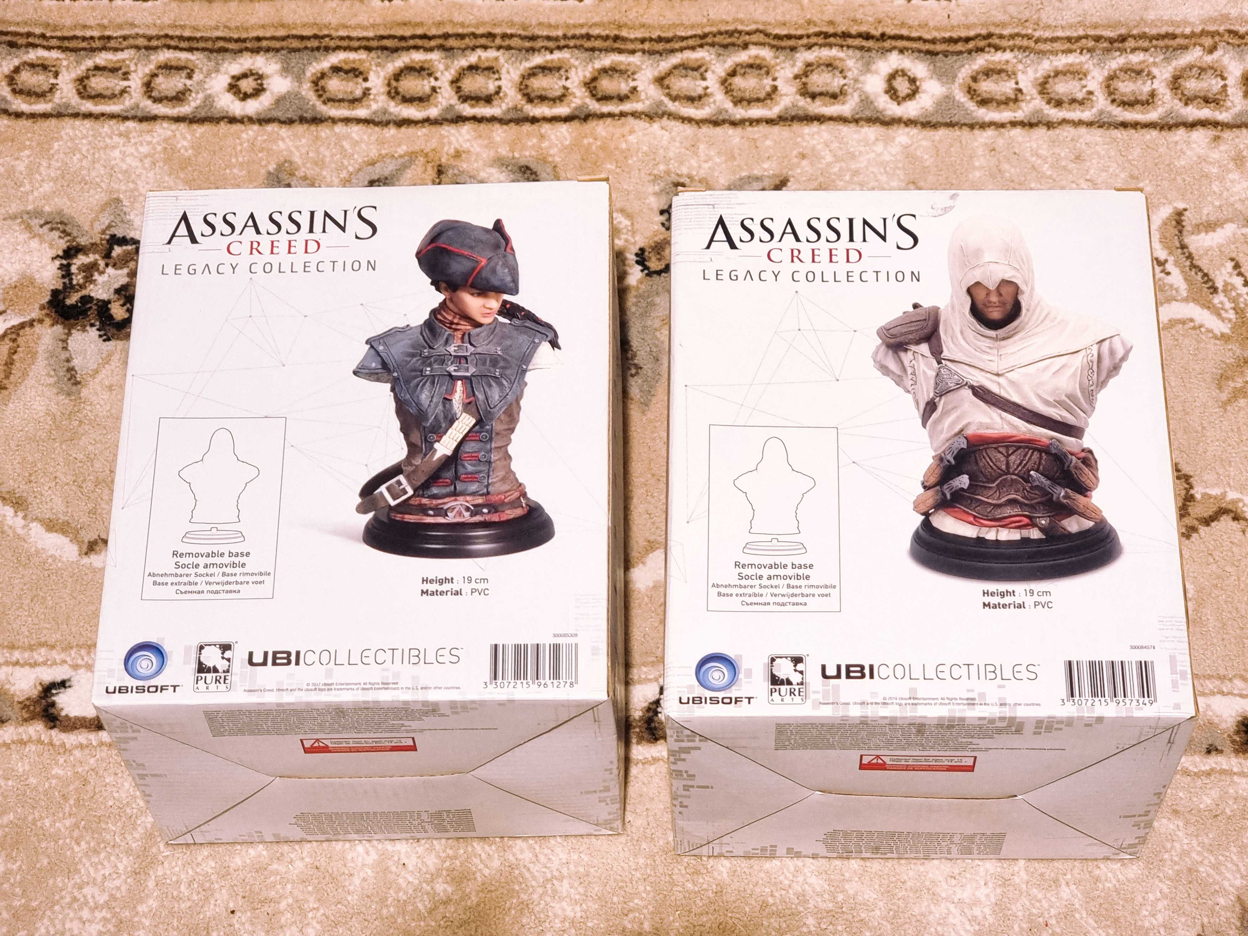 Assassins Creed Legacy Collectors Busts Aveline si Altair
