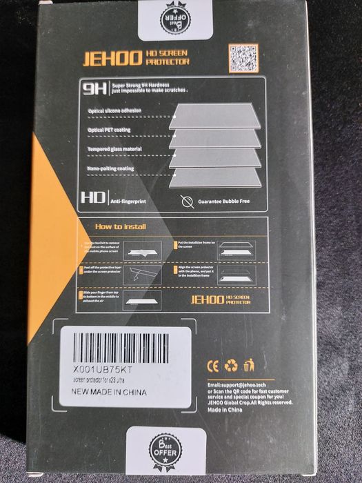 Folie protectie sticla Samsung S21, S22 S23 Ultra