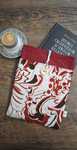 Husa artizanala carti - book pouch, handmade