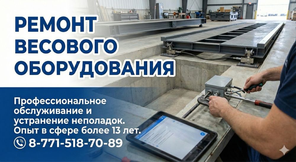 Профессиональный ремонт промышленных весов