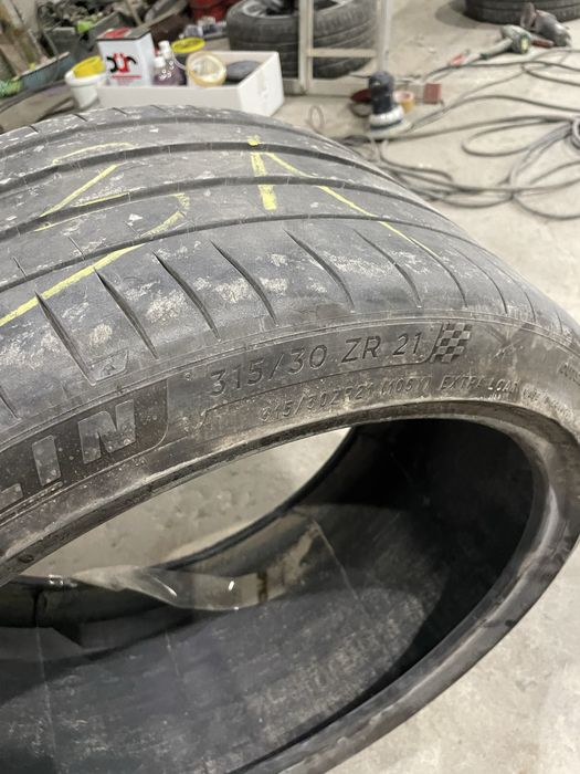 2 Бр. Гуми michelin pilot sport 4s 315/30/21