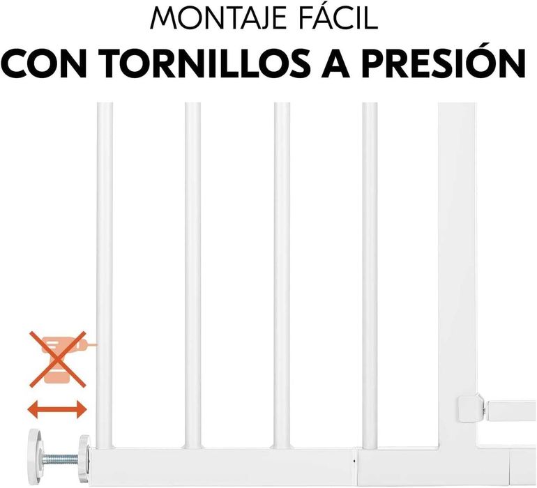 Hauck Open N Stop 2 Poarta de siguranță pentru copii 96-101 cm , alb