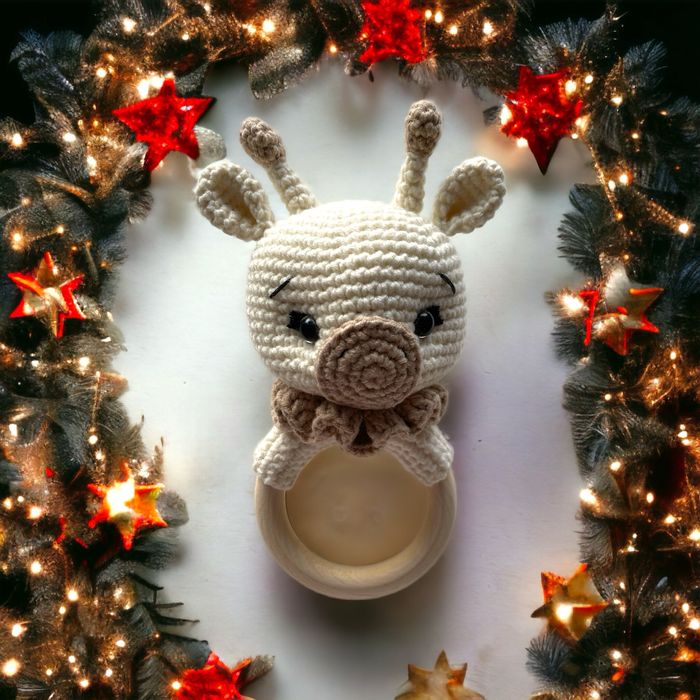 Клипс за биберон, дрънкалка, играчка