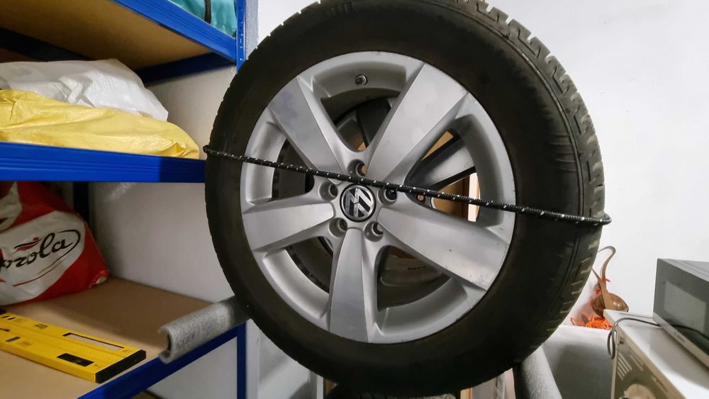 Оригинални джанти VW Boston 7Jx17 с гуми 235/55 R17 с TPMS датчици