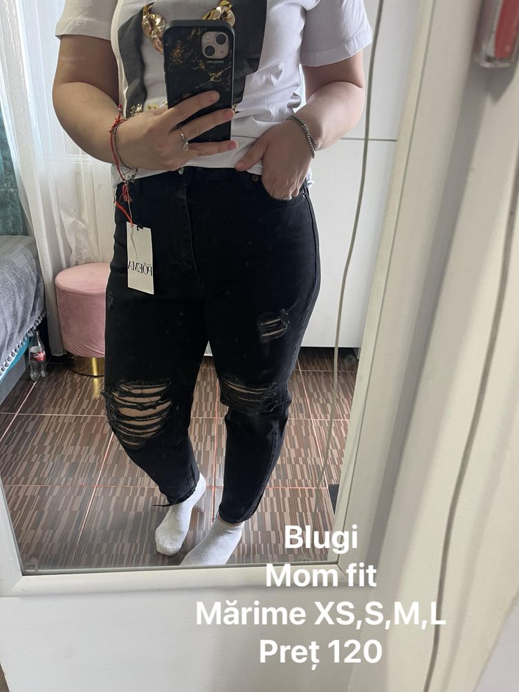 Blugi mom fit dama