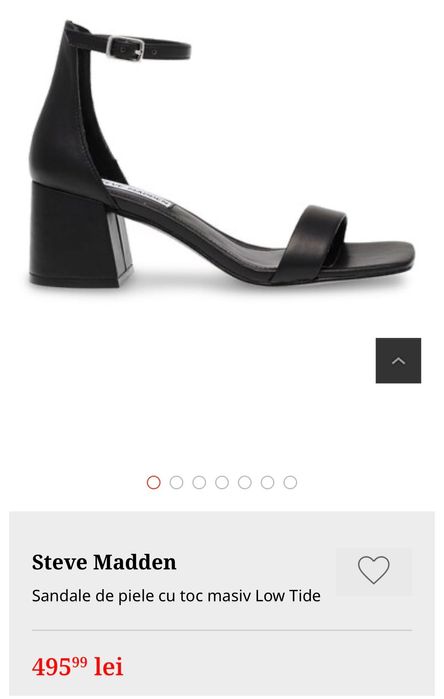 Sandale Steve Madden din piele mărimea 37