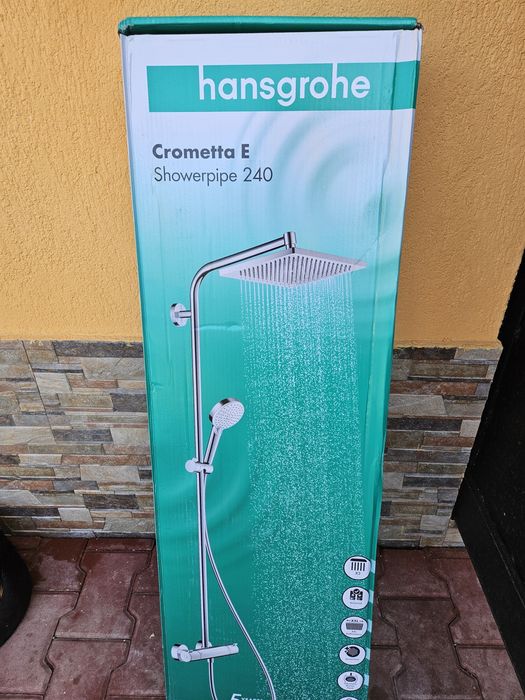Hansgrohe Crometta E Showerpipe 240