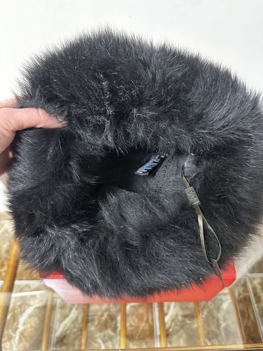 Căciulă A&A Vesa din blană naturală - nurcă și vulpe