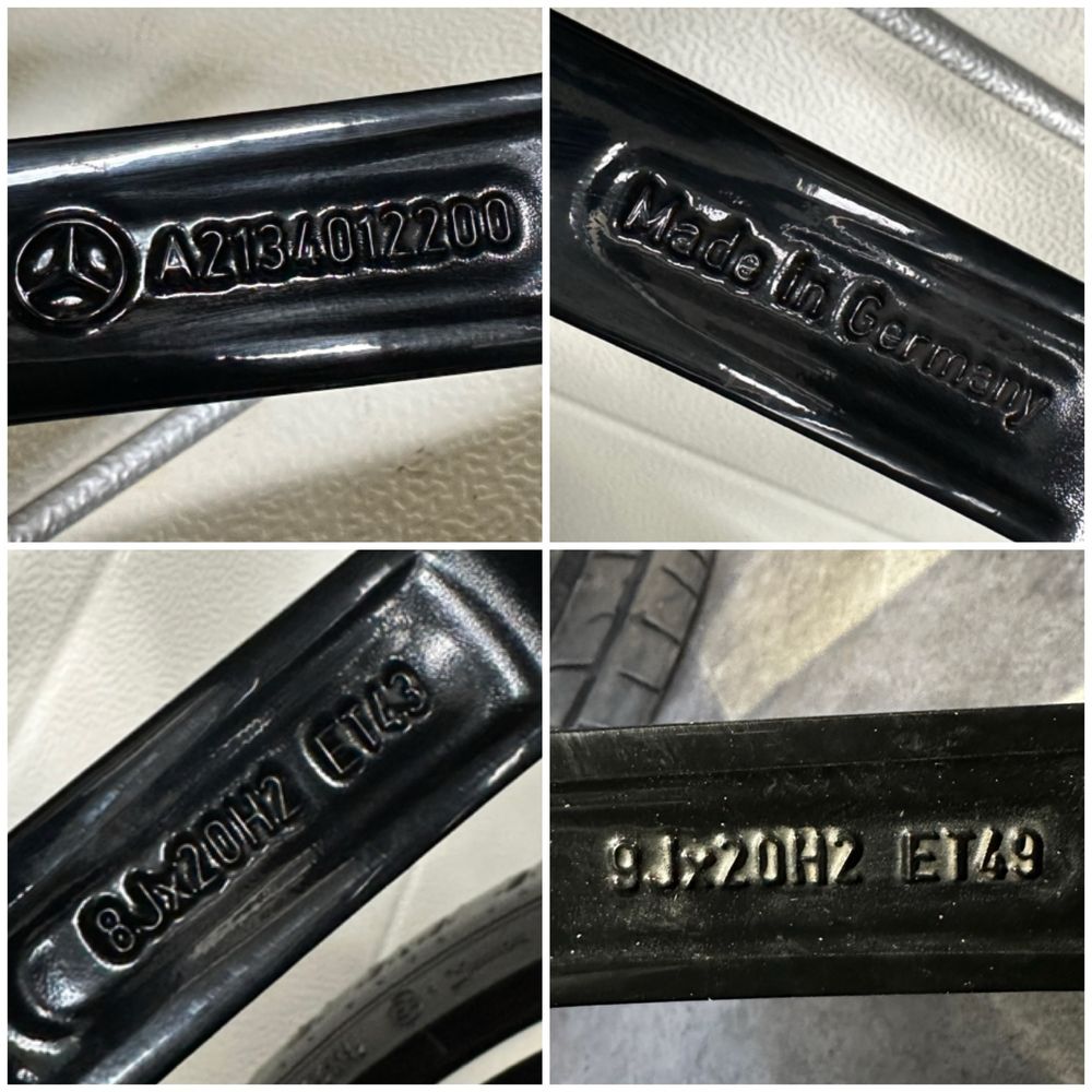 Jante 20 ORIGINALE Mercedes E W213 AMG Vara 245/35/20 275/30/20 E53 63