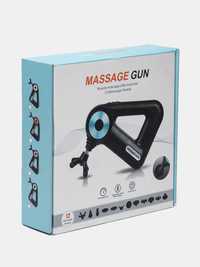 Массажер Massage Gun с 12 насадками