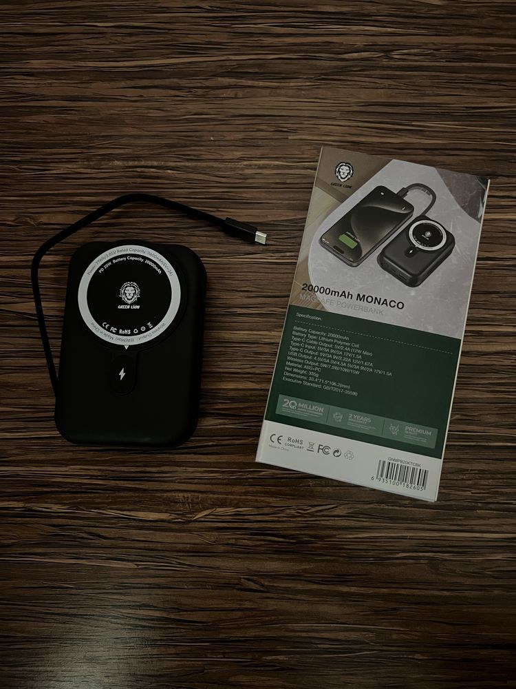 Green Lion Monaco power bank 20.000 mah